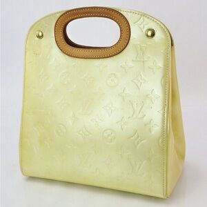 Louis Vuitton Yellow Tote with Tan Accents